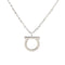 フェラガモ FERRAGAMO ネックレス 760133-696659 レディース ガンチーニ GANCINO SILVER シルバー